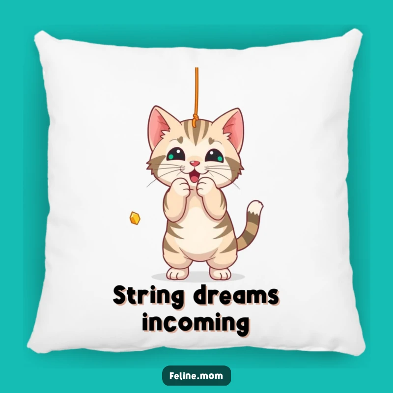 Funny Tabby Cat Pillow: Cozy Comfort with a Playful Twist