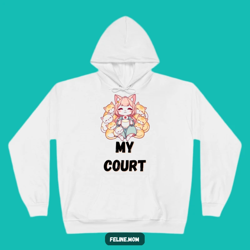 Cozy Funny Sleeping Cats Hoodie - Relaxing Cat Lady Sweatshirt Gift