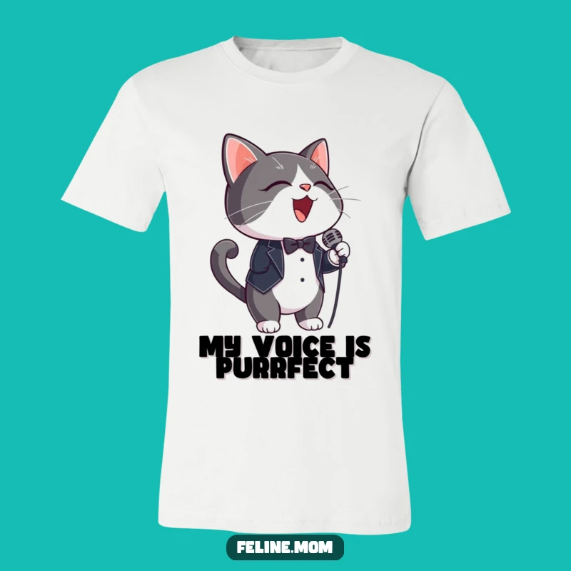 Funny Tuxedo Cat T-Shirt: Wear Your Rockstar Attitude