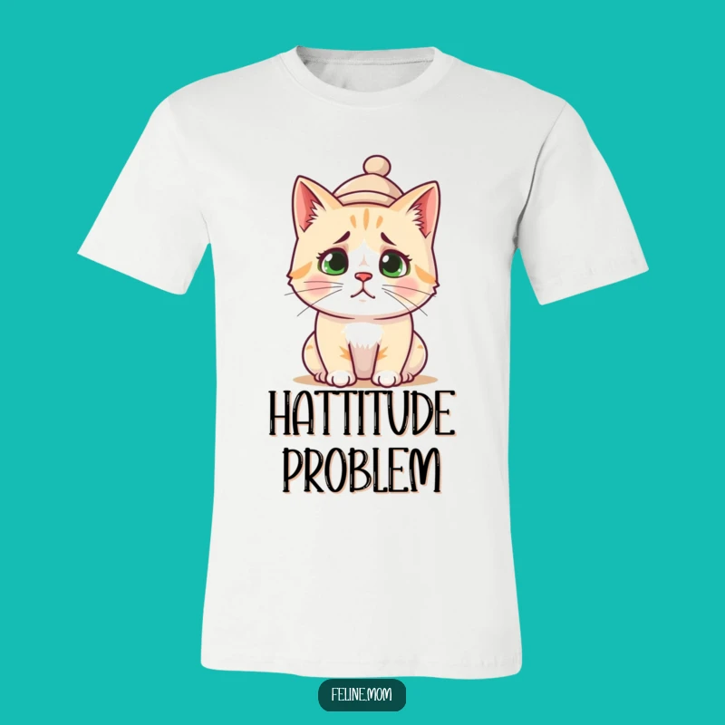 Funny Confused Cat T-Shirt: Wear Your Puzzled Personality Proudly